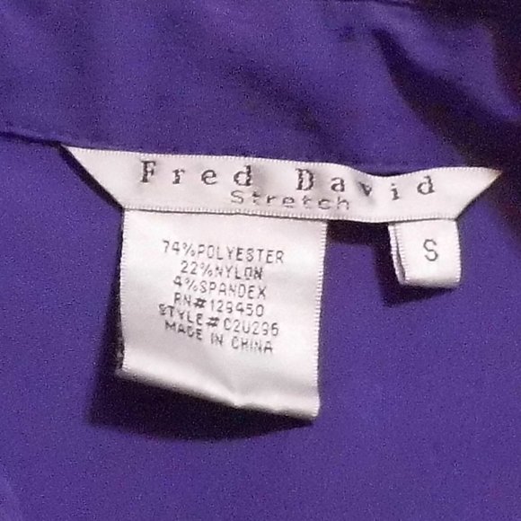 Fred David Button Down Blouse - Picture 6 of 6